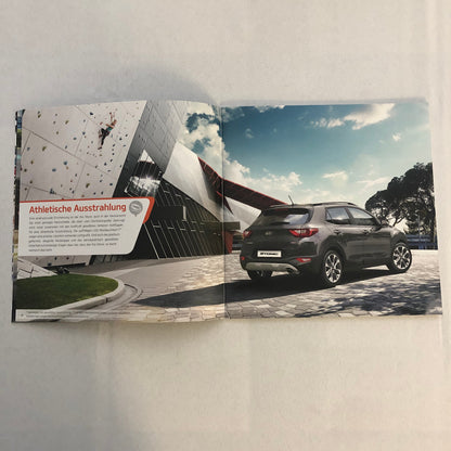 Kia Stonic Sales Brochure Catalog with Price List GERMAN Market 2018 ?