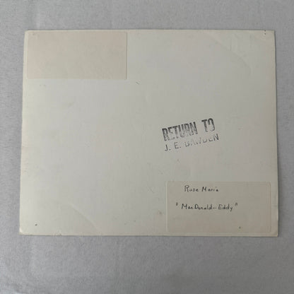 Vintage Movie Still Photo Photograph Jeanette MacDonald Nelson Eddy Rose Marie