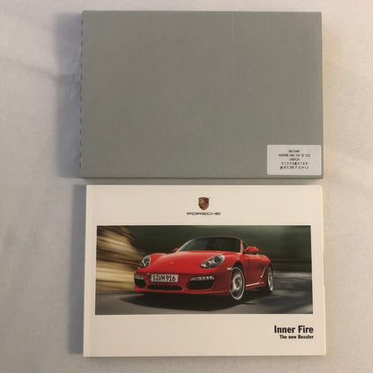 Porsche Boxster Inner Fire Sales Brochure Catalog Advertising 2008 2009