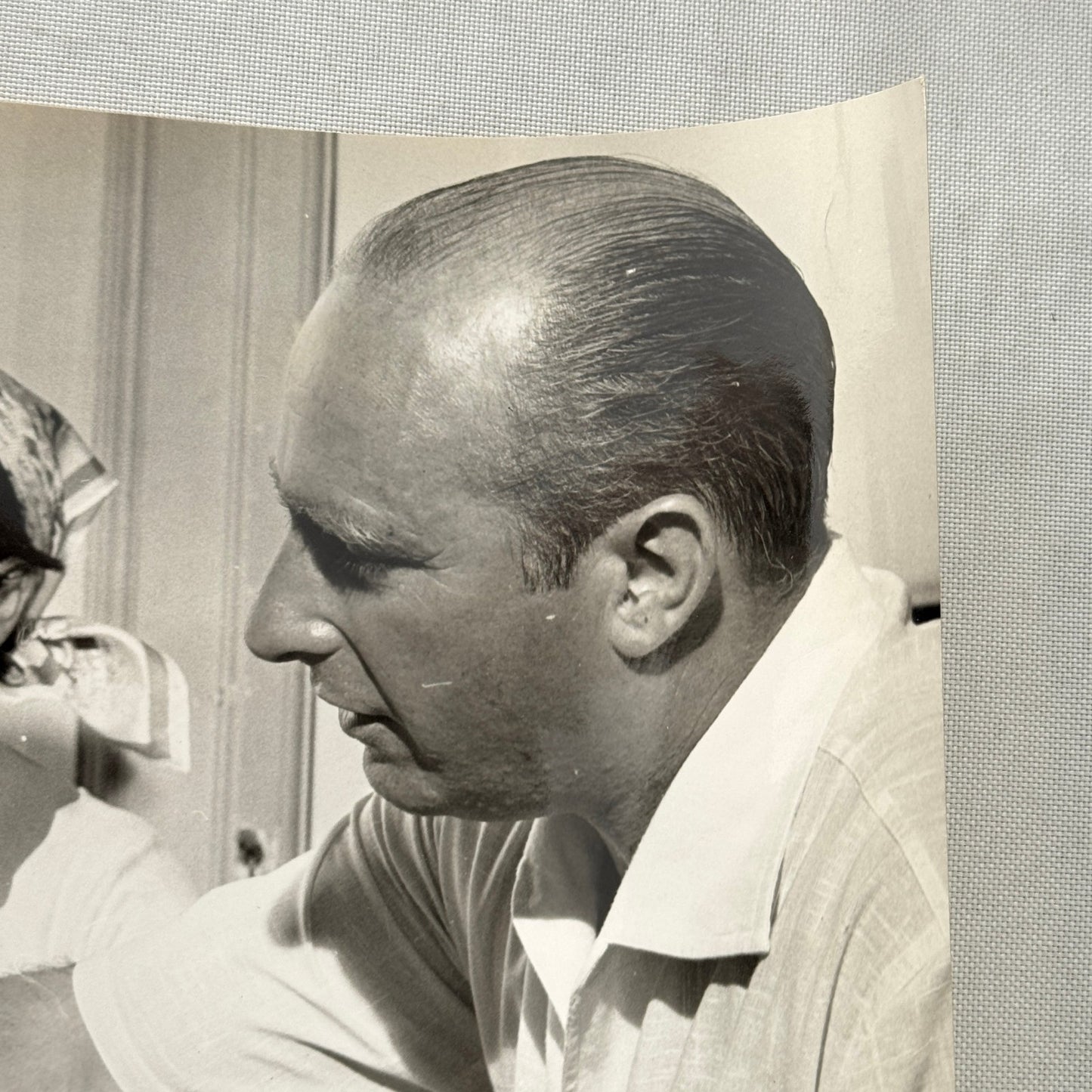 Juan Manuel Fangio Retirement Vacation Holiday Italian Press Photo F1 Racing