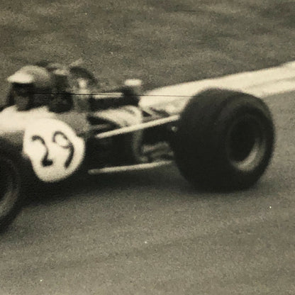 Vintage Car Racing Photo Photograph - 1968 Crystal Palace Tecno Racing Team Car
