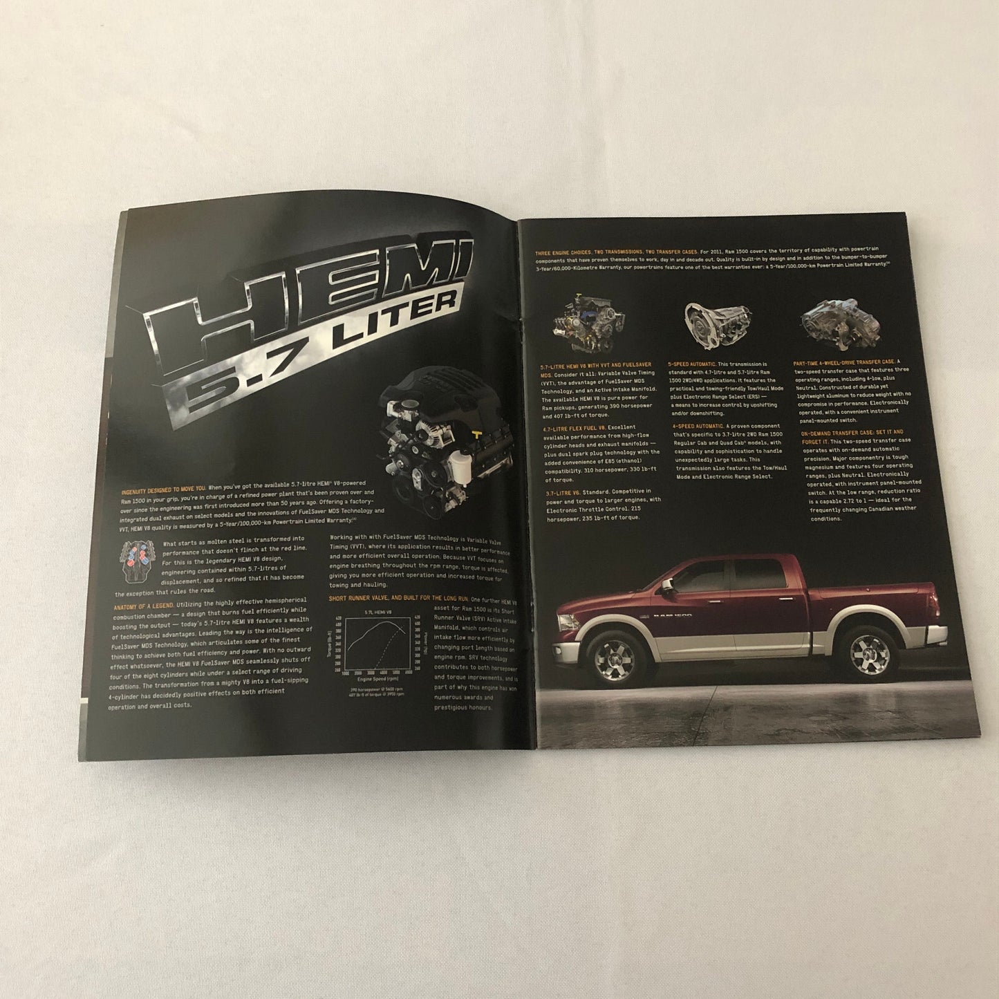 2011 Dodge Ram Pickup Truck Sales Brochure Catalog ST SLT Outdoorsman Big Horn +