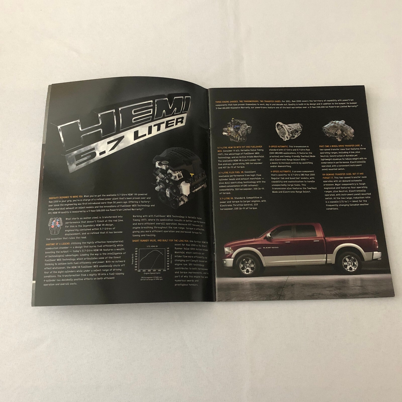 2011 Dodge Ram Pickup Truck Sales Brochure Catalog ST SLT Outdoorsman Big Horn +