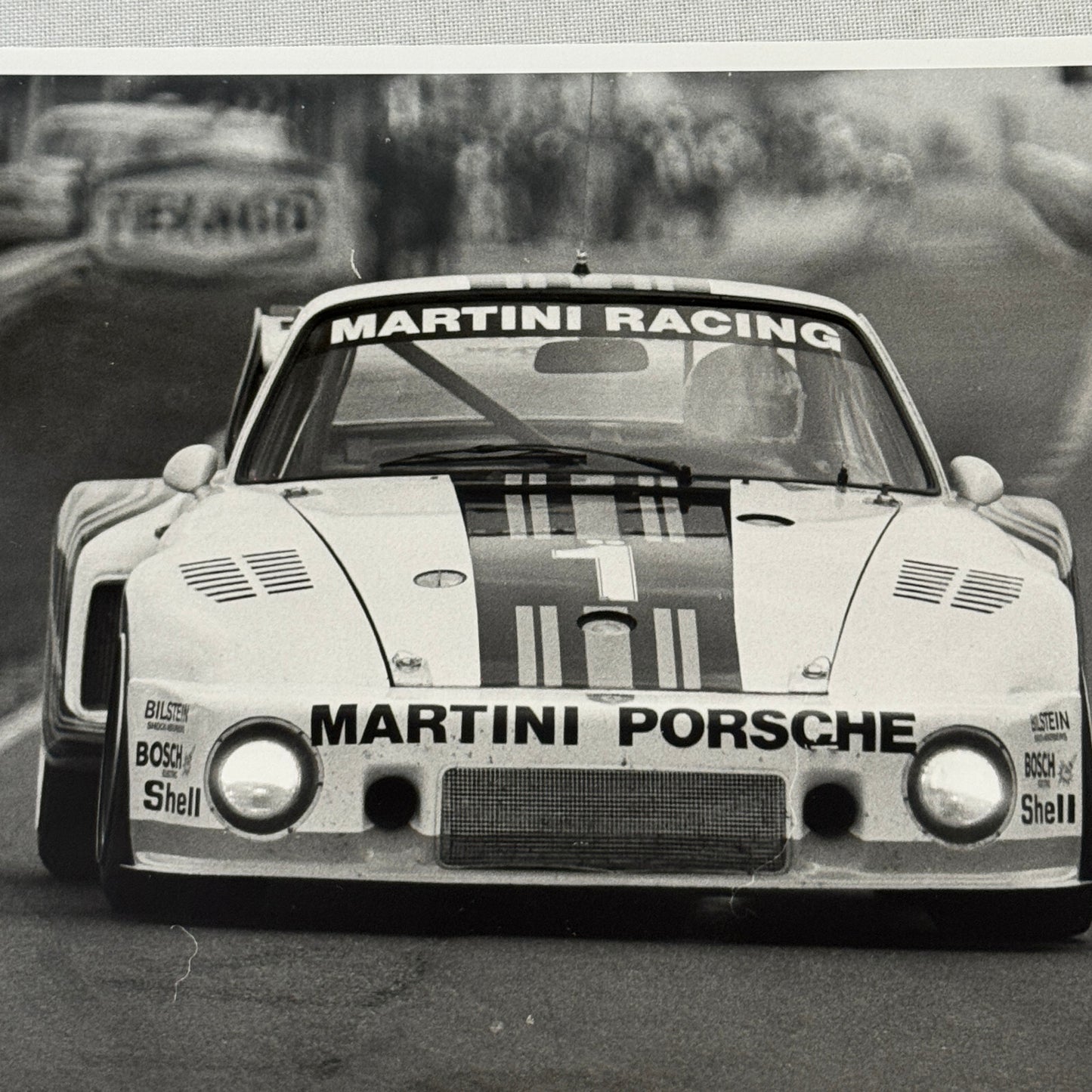 Porsche 935 Martini Racing Car Vintage Photo Photograph Print