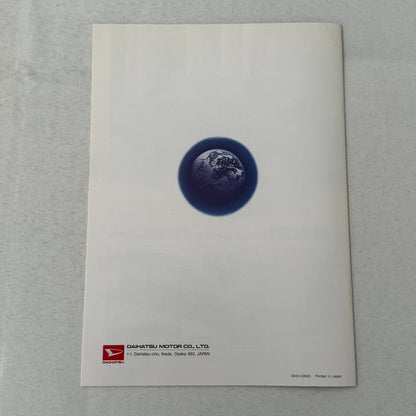 Daihatsu Car Press Kit Concept Cars Rocky Charade Feroza HiJet Delta GERMAN