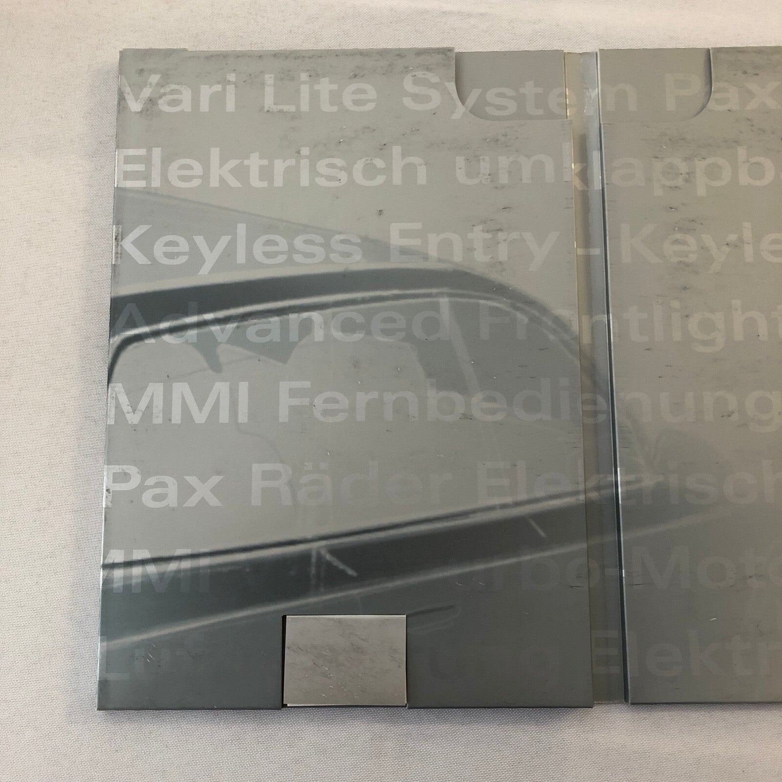 2001 Audi Avantissimo Concept Car Prototype Press Kit Photos CD GERMAN