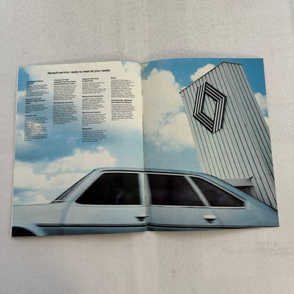 Renault 20 Car Sales Brochure Catalog Vintage Advertising TS TX GTD
