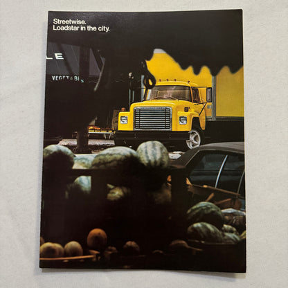 International Loadstar Truck Sales Brochure Catalog Vintage Advertising