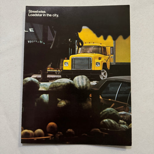 International Loadstar Truck Sales Brochure Catalog Vintage Advertising