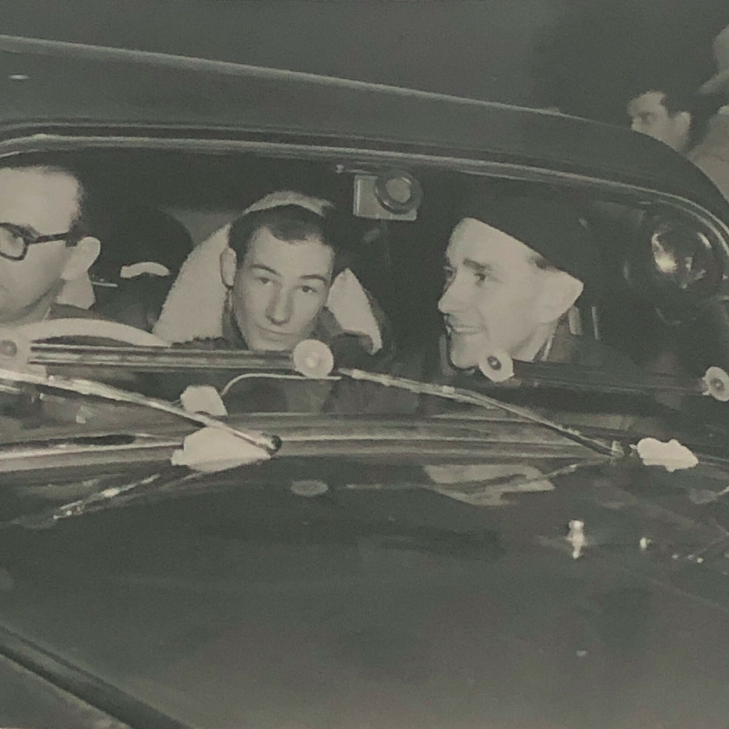 Vintage Racing Photo Photograph 1952 Rallye Monte Carlo Rally Stirling Moss +