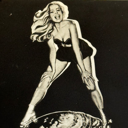 Vintage Circus Roller Skating Act Photo Photograph The Cartellys Ernest Cartelly