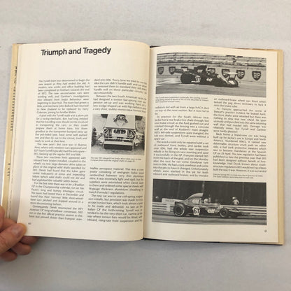 The Grand Prix Tyrrell Jackie Stewart Cars 1970-1973 Book Doug Nye ELF Racing