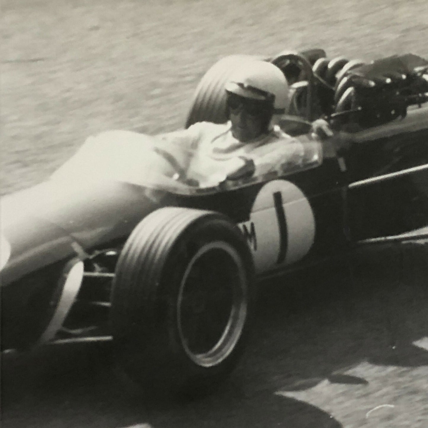 Vintage Grand Prix Racing Car Photo Photograph Print 