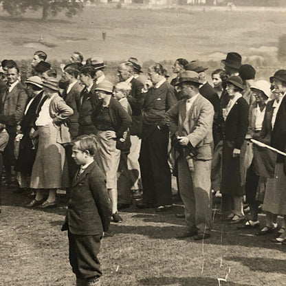 Press Photo Photograph Ladies Golf Golfer Tournament Stoke Poges Jessie Anderson