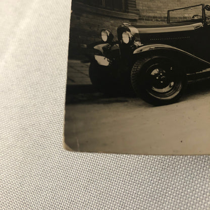 Vintage Photo Photograph Snapshot Men Cars Automobiles Germany + AL22SM2