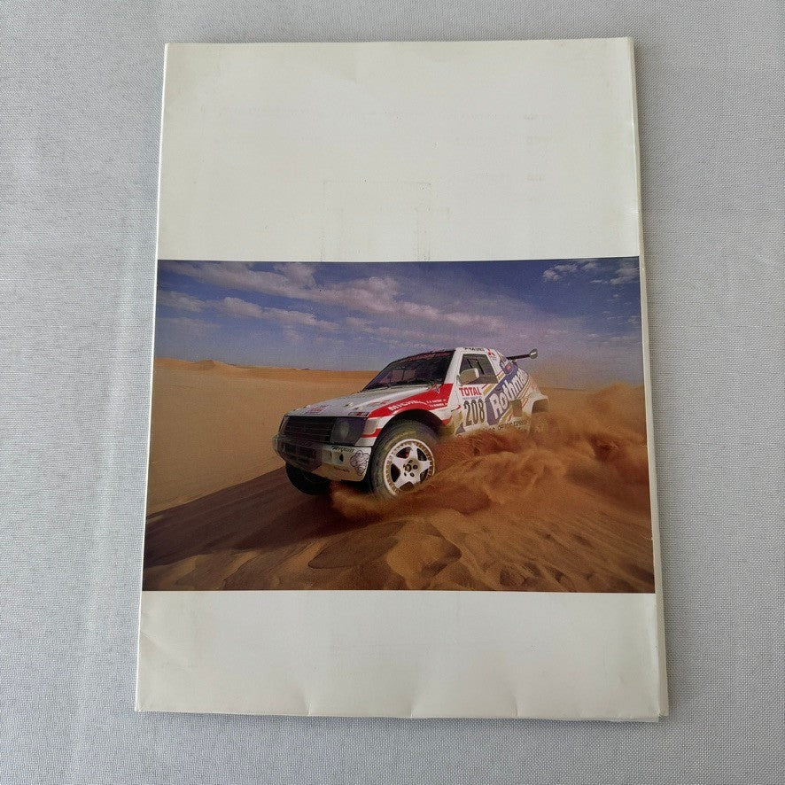 Rothmans Mitsubishi Pajero Rally Rallye Racing Press Kit 1993 Atlas Rally Photo