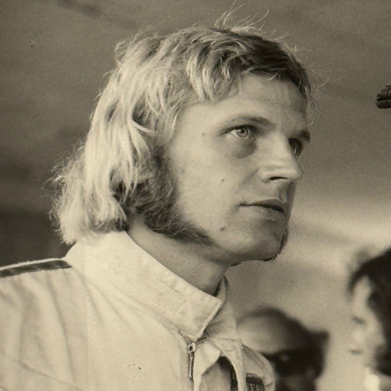 Vintage Racing Photo 1971 Austrian Grand Prix Reine Wisell Peter Warr