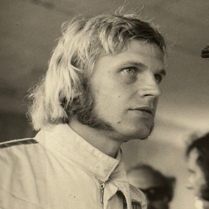 Vintage Racing Photo 1971 Austrian Grand Prix Reine Wisell Peter Warr