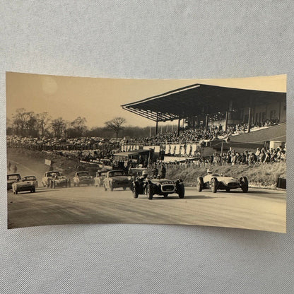 Vintage Racing Photo Photograph Print Motorsport Austin Healey and Other Cars