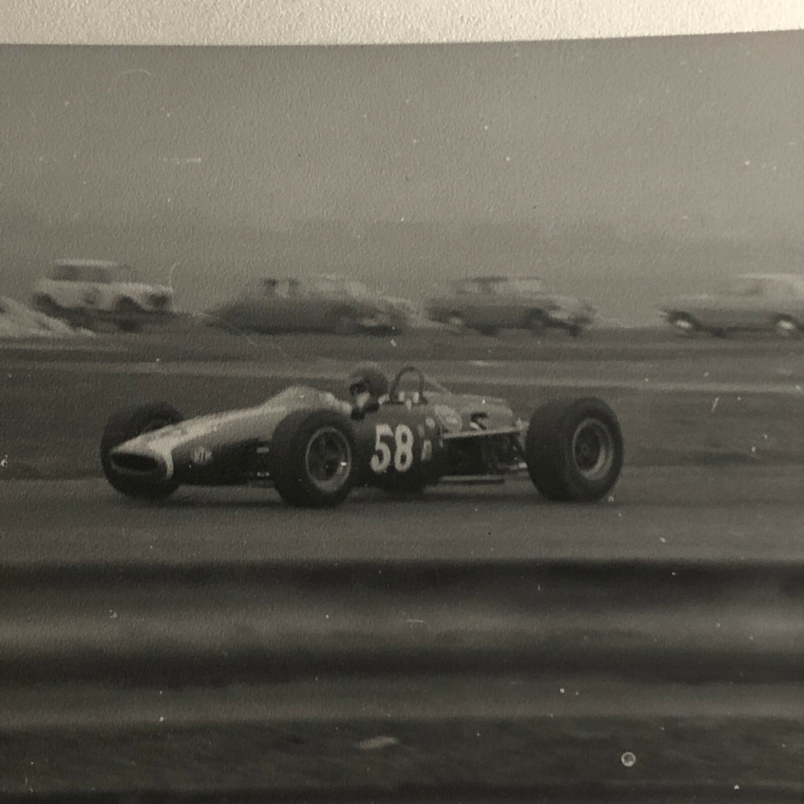 Vintage Grand Prix Racing Car Photo Photograph Print