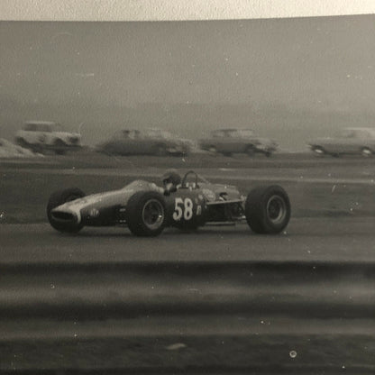 Vintage Grand Prix Racing Car Photo Photograph Print