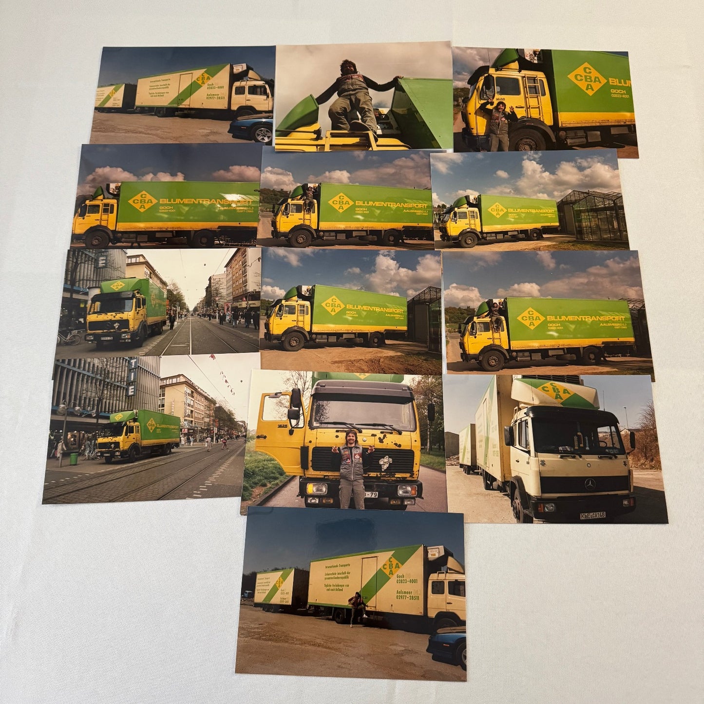 HUGE Vintage Truck and Construction Equipment Photo Lot 1980s Germany 300 Images
