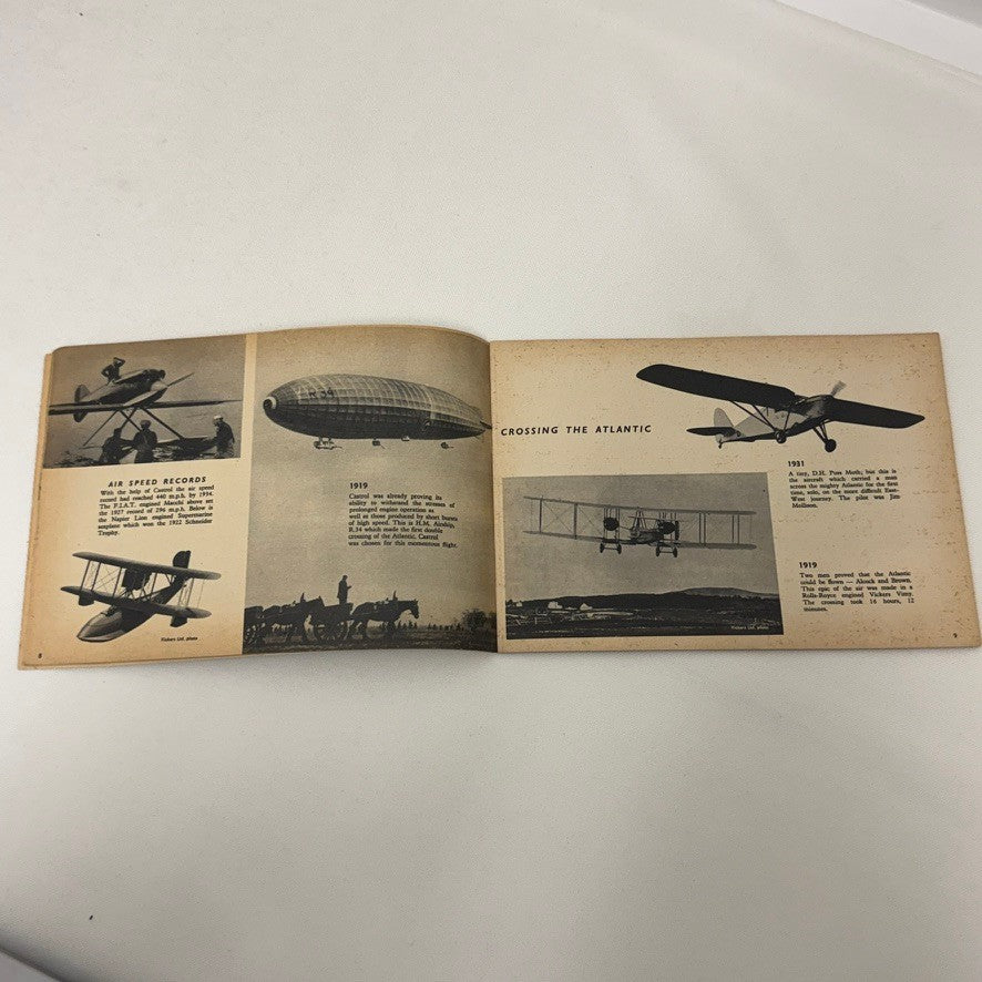 1959 Castrol Racing History Brochure Motorsport Motorcycle Car Aviation Boat +