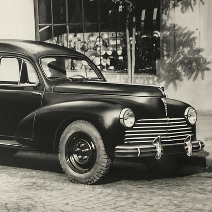 Vintage Peugeot 203-U Truck Van Photo Photograph Print 203 U