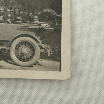 Antique Car Automobile People Family Real Photo Postcard RPPC Photograph