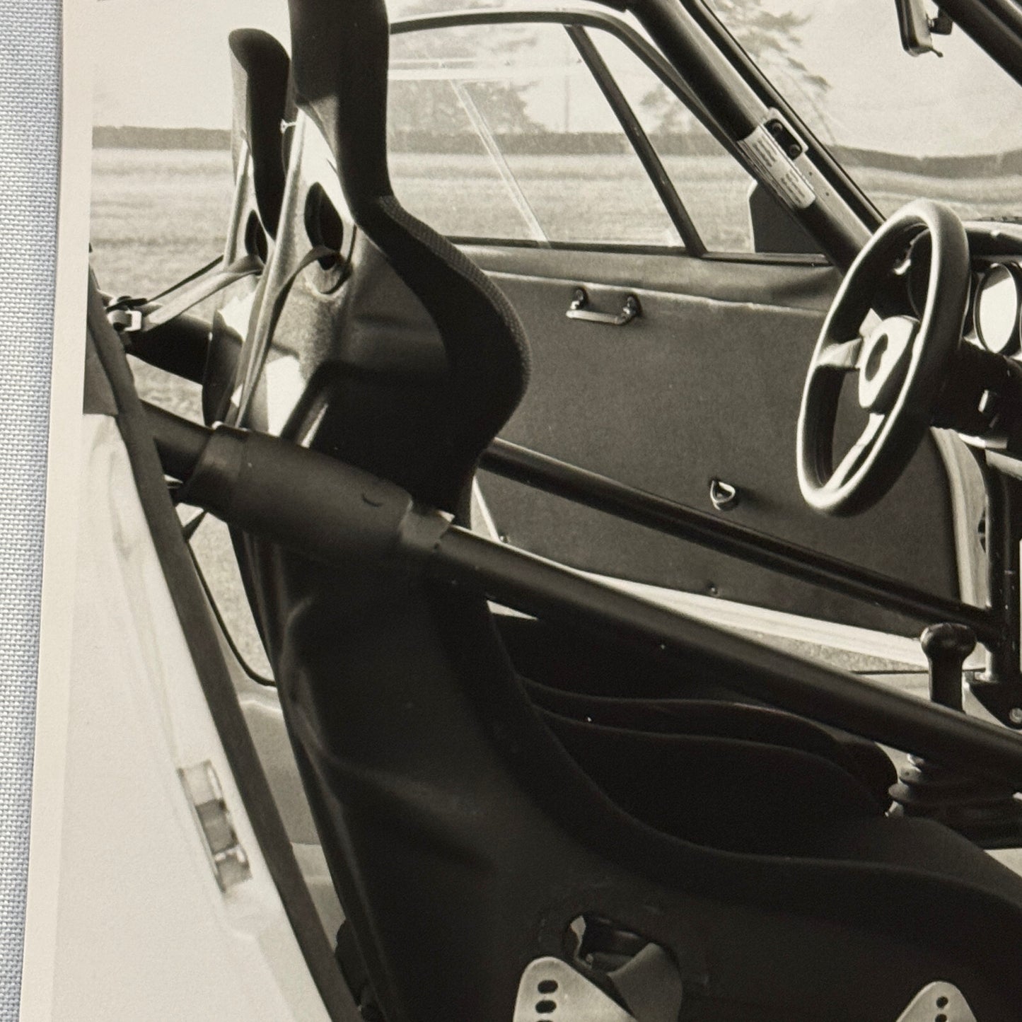 Porsche Racing Car Interior Photo Photograph Print