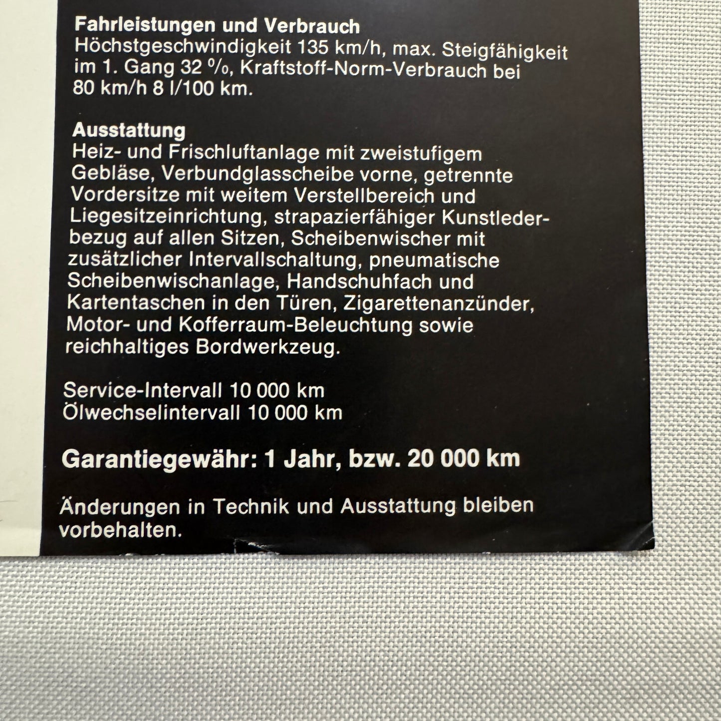 Lada 1200 Kombi Wagon Car Sales Brochure Catalog Advertising German Text Vintage