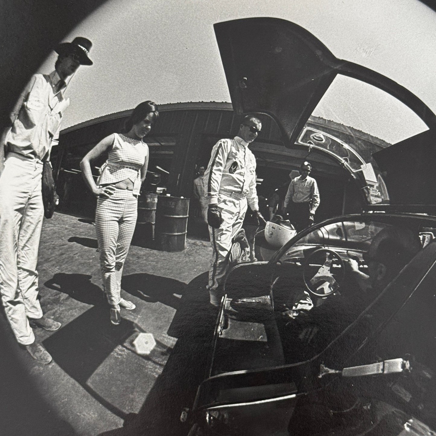 Vintage Porsche Racing Photo Photograph Print Race Car