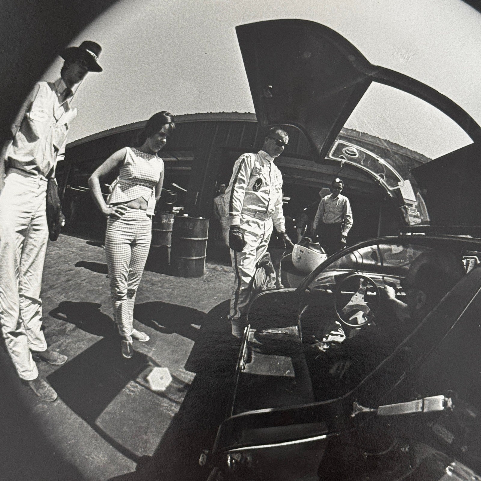 Vintage Porsche Racing Photo Photograph Print Race Car