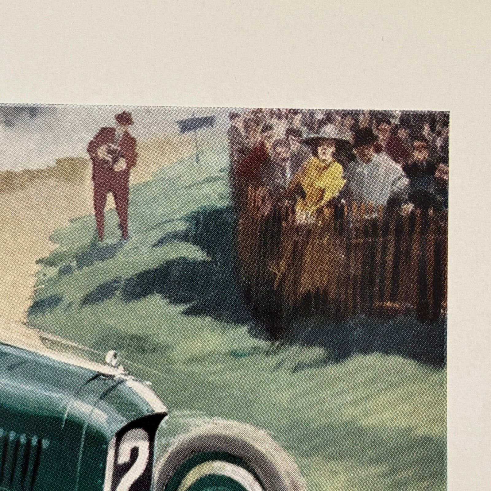 Henry Seagrave 1923 French Grand Prix Sunbeam Racing Illustration Print