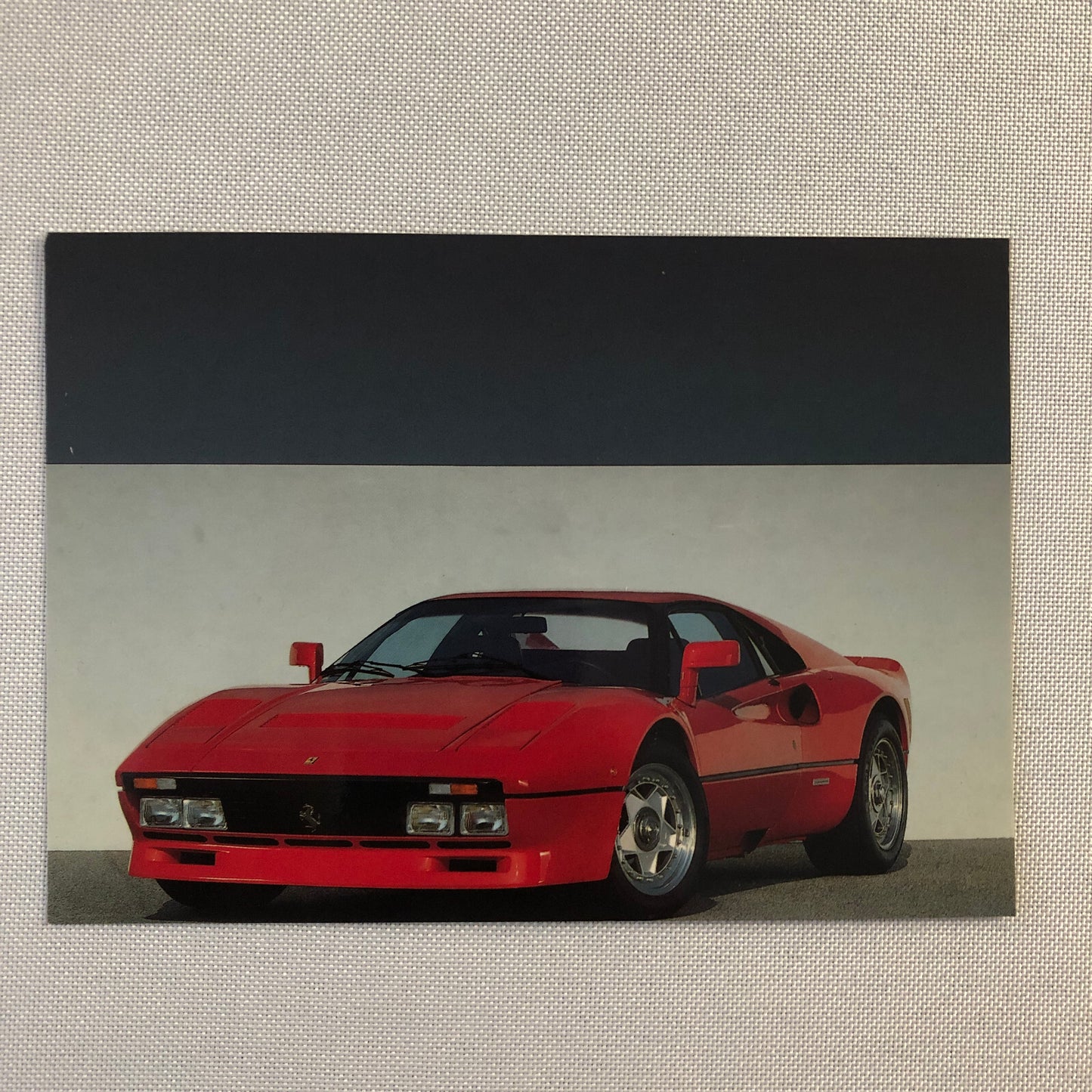 Ferrari 288 GTO Car Postcard Post Card Ferrari 288GTO