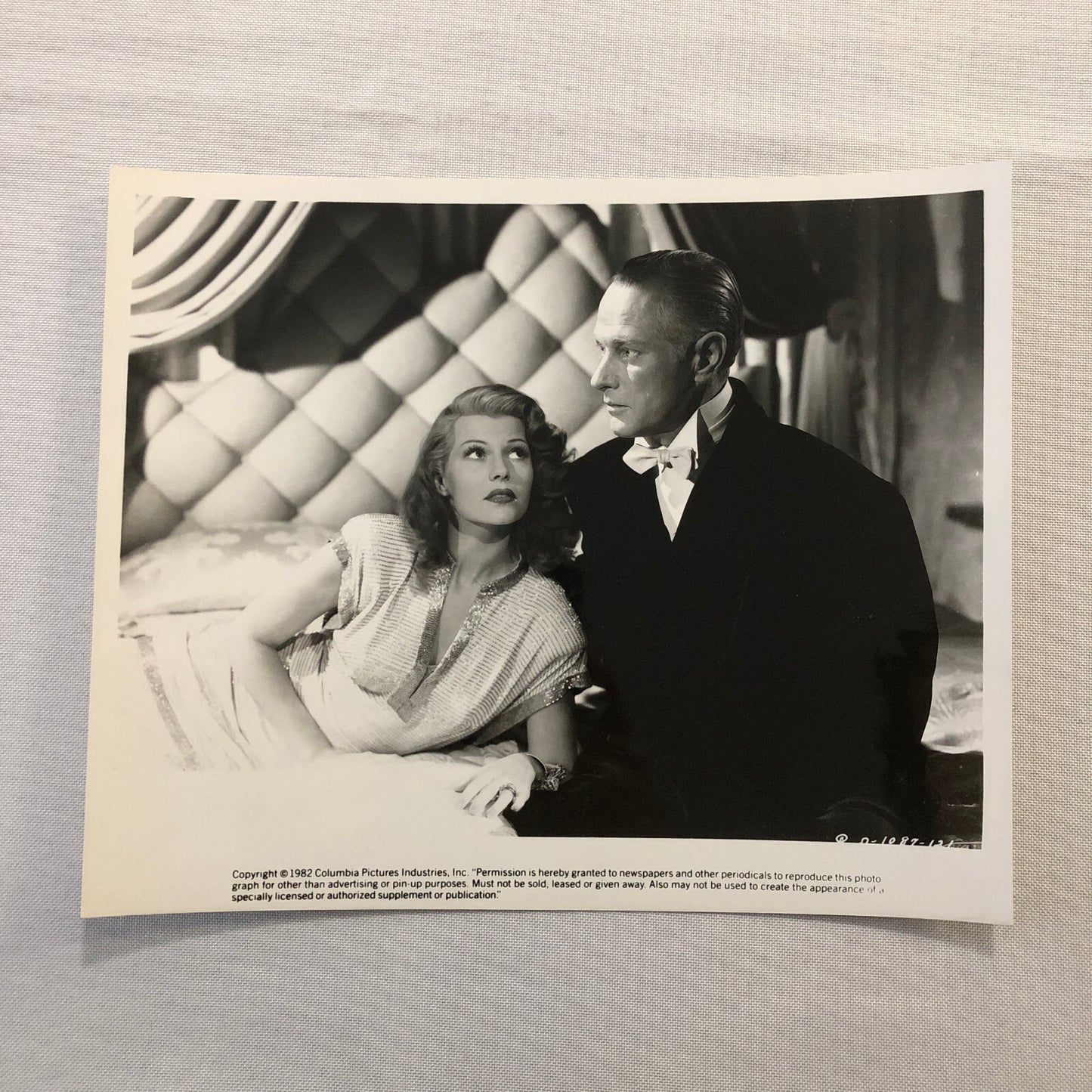 Columbia Pictures Vintage Movie Still Photo Photograph Film 1982 Print