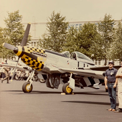 Vintage US Military Aircraft Airshow Photo Large Aviation Photograph Air Force