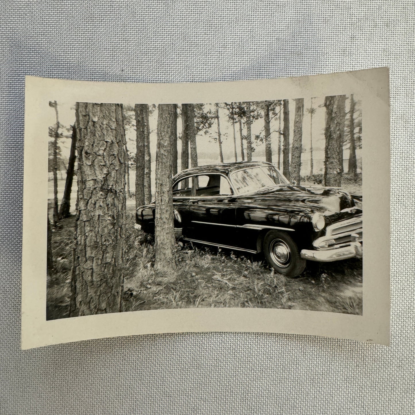 Vintage Chevrolet Car Automobile Snapshot Photo Photograph Print