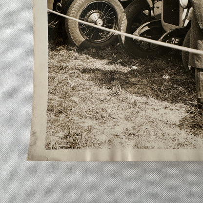 Press Photo Photograph Pegasus Club Car Rally Rallye Lawyers Race Lawyer 1933