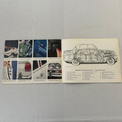 Triumph 2000 Car Sales Brochure Catalog Vintage Advertising