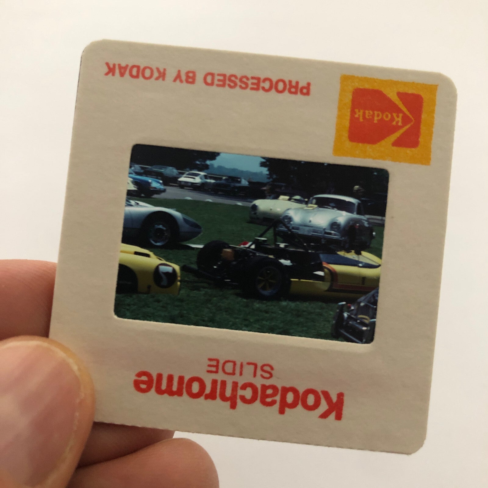 Porsche Car Show 35mm Photo Slide Vintage 1981