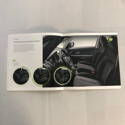 2014 Kia Venga Car Sales Brochure Catalog with Price List GERMAN Market