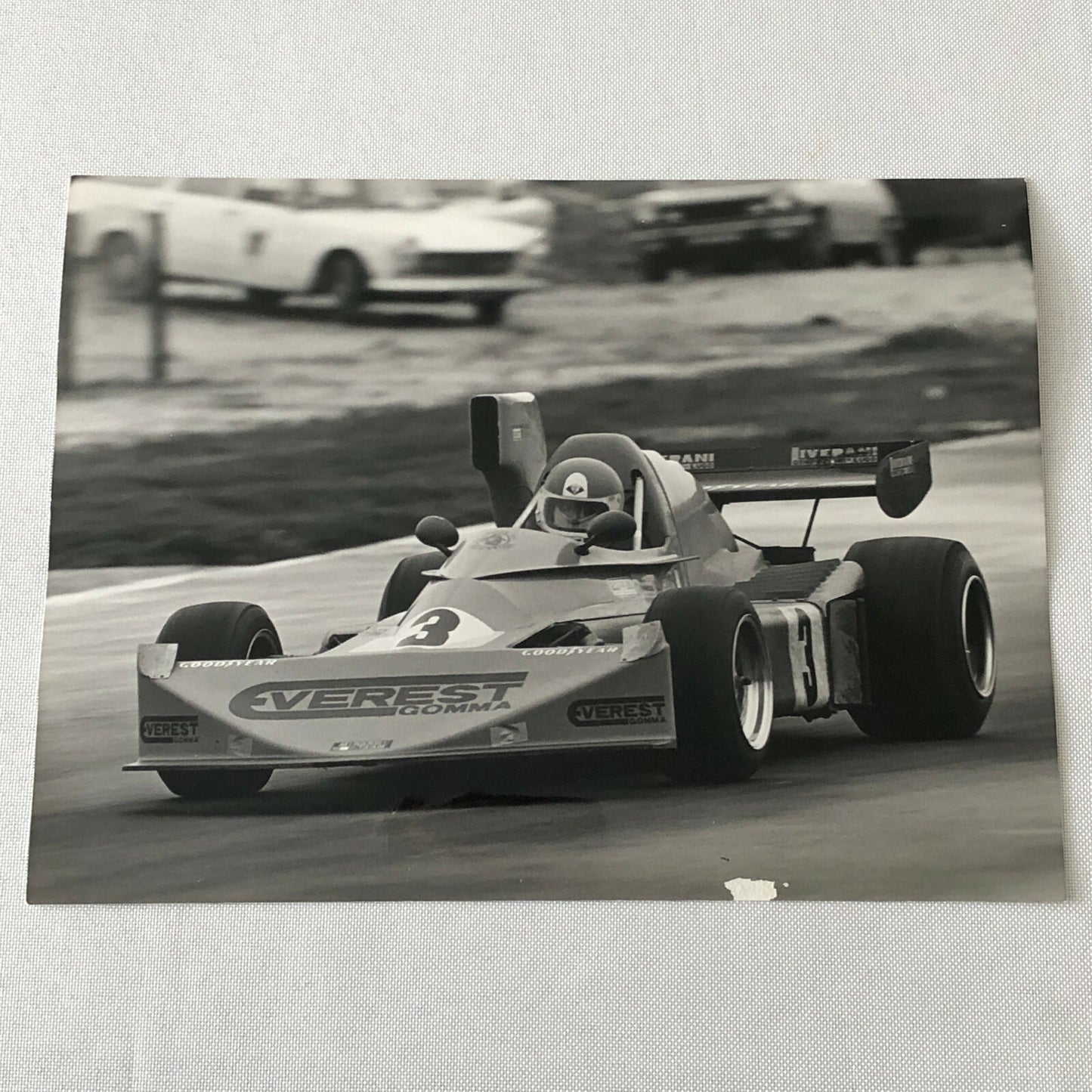 Vintage 1975 Formula 2 F2 Racing Photo Photograph Estoril Lamberto Leoni 