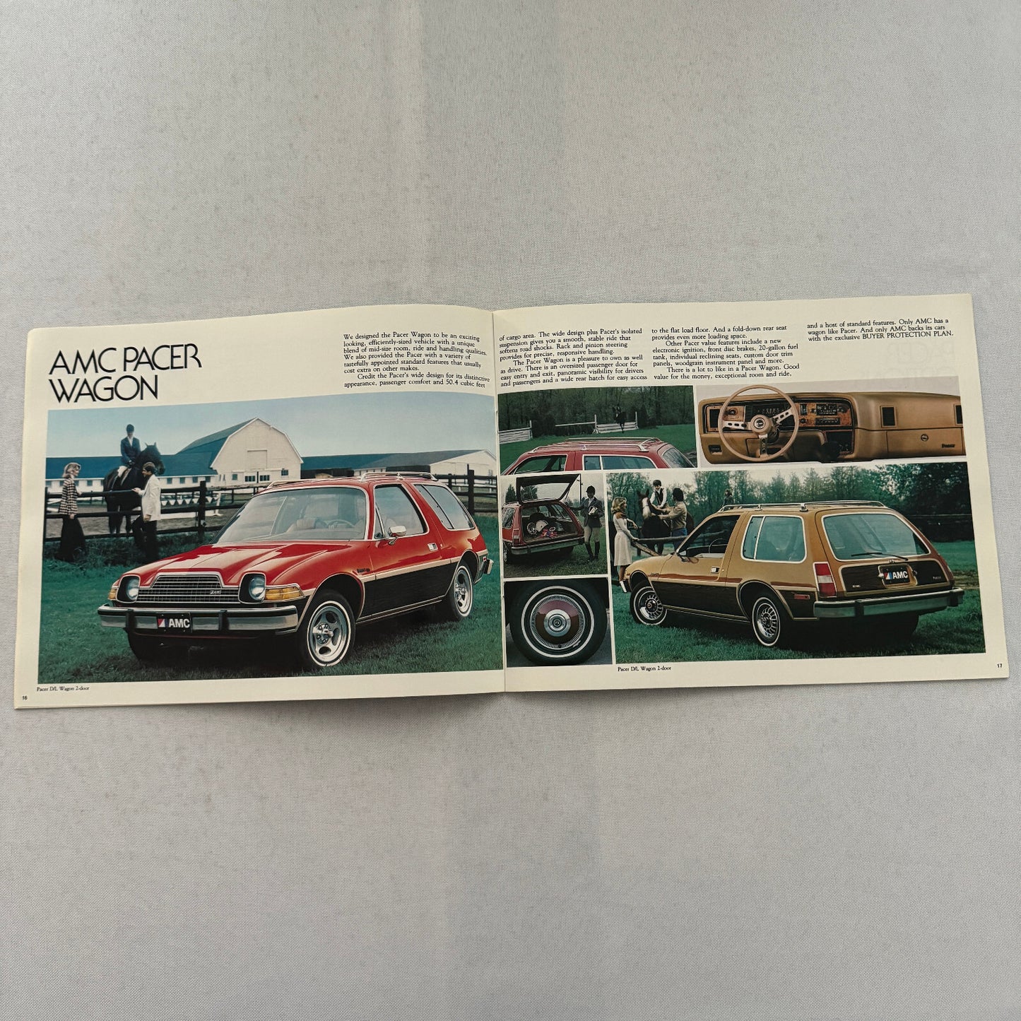 1978 AMC Car Sales Brochure Catalog AMC Concord Pacer Gremlin AMX Matador