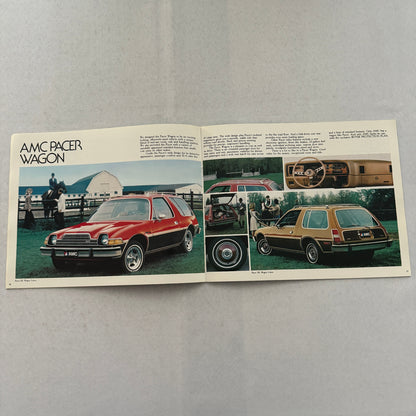 1978 AMC Car Sales Brochure Catalog AMC Concord Pacer Gremlin AMX Matador