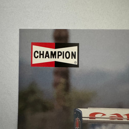 Ricardo Patrese Williams Renault FW13B F1 Formula One Car Racing Poster Champion