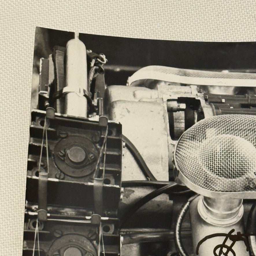 Vintage Cooper Maserati Racing Engine Photograph Car Motorsports Photo Print