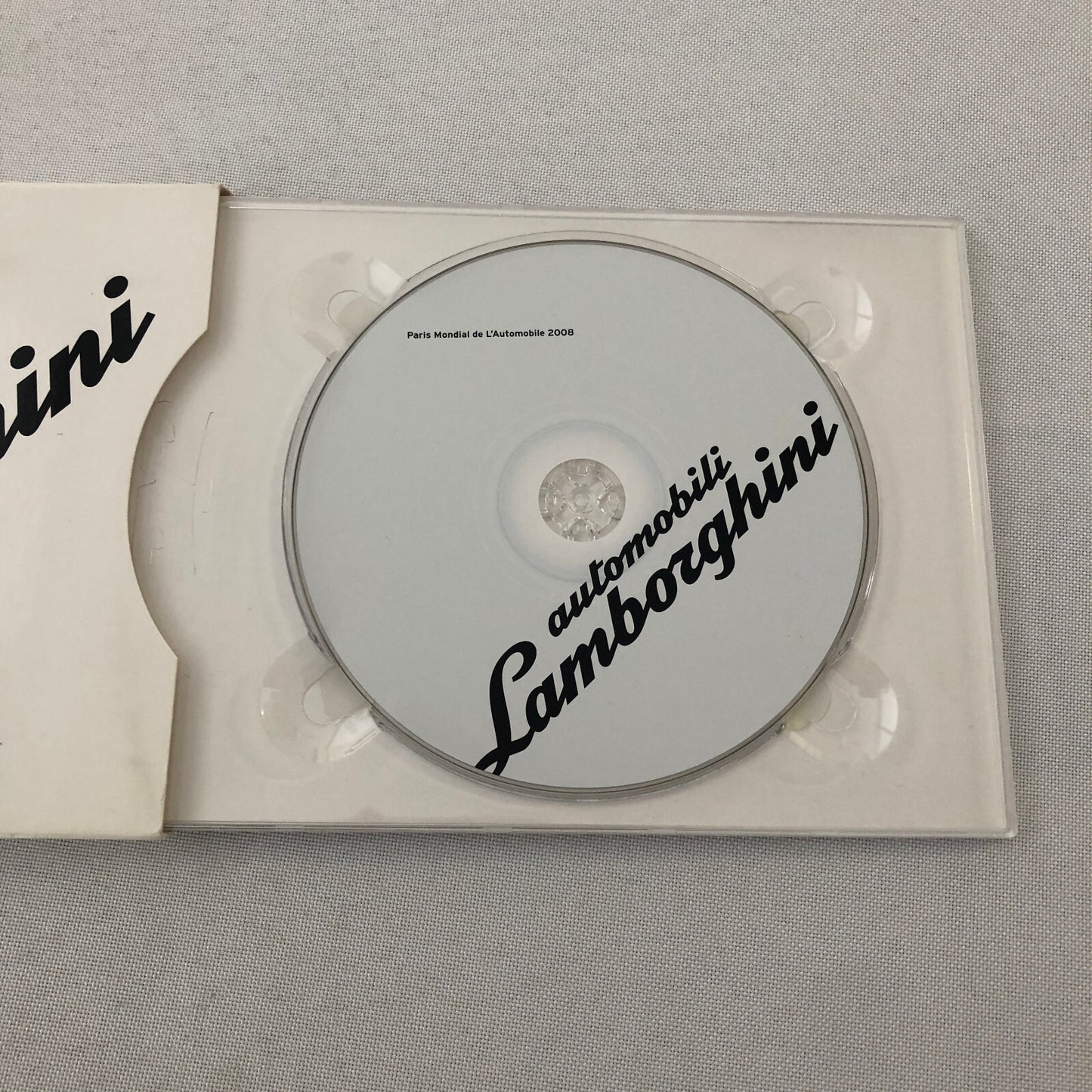 Lamborghini Press Kit Brochure with CD Estoque Concept Gallardo Murcielago