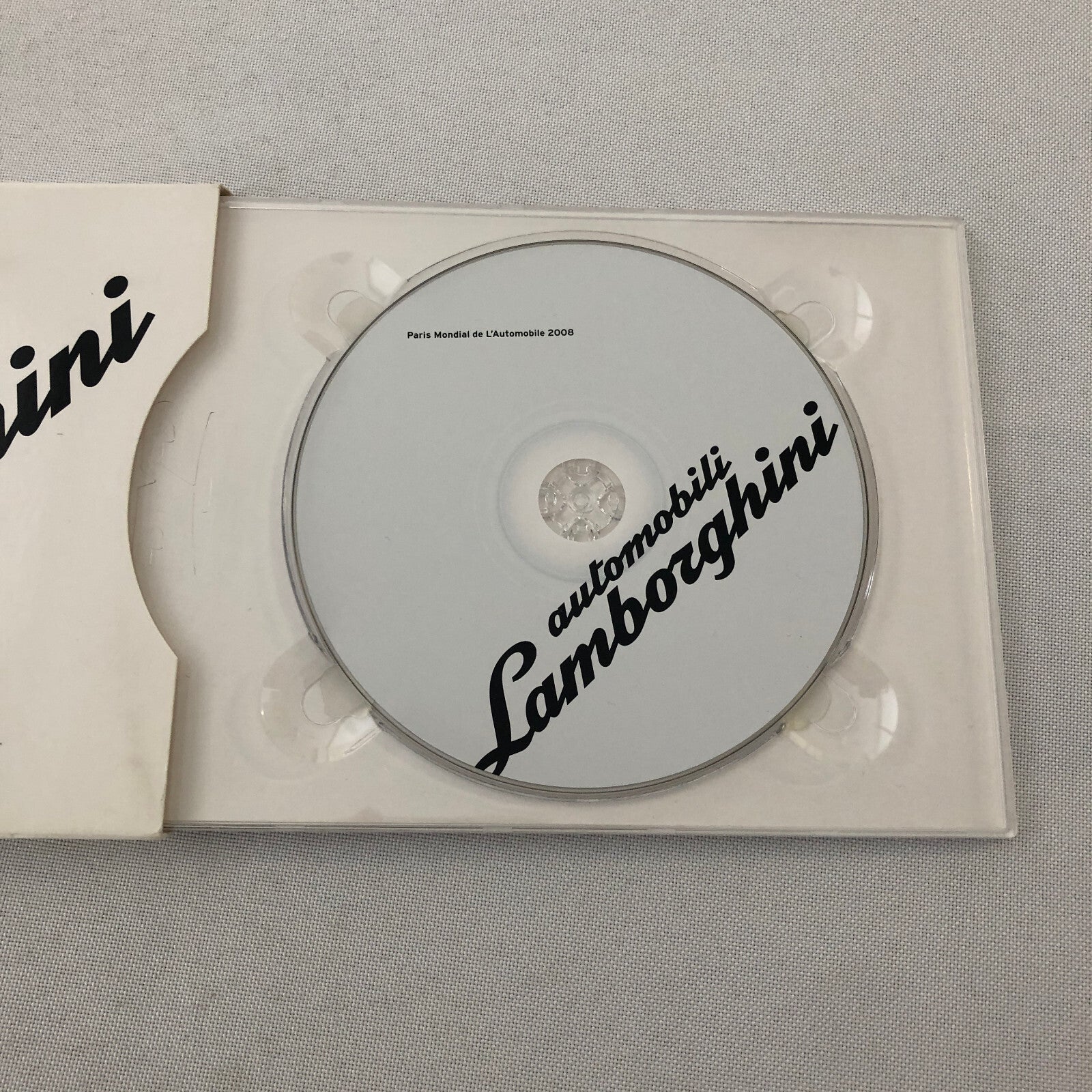 Lamborghini Press Kit Brochure with CD Estoque Concept Gallardo Murcielago