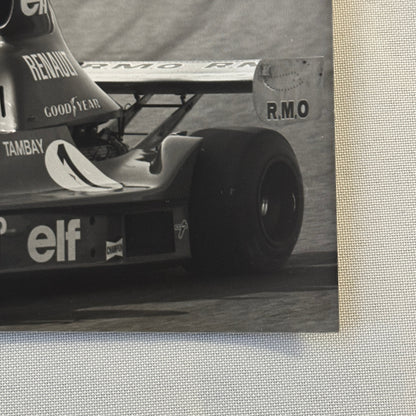 Patrick Tambay ELF Renault Racing Car Photo Photograph Print DPPI